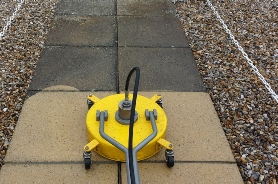 gutters and patio cleaning